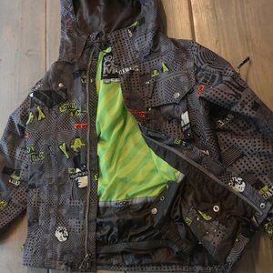 Volcom Boys Snowboard Jacket Sz Large